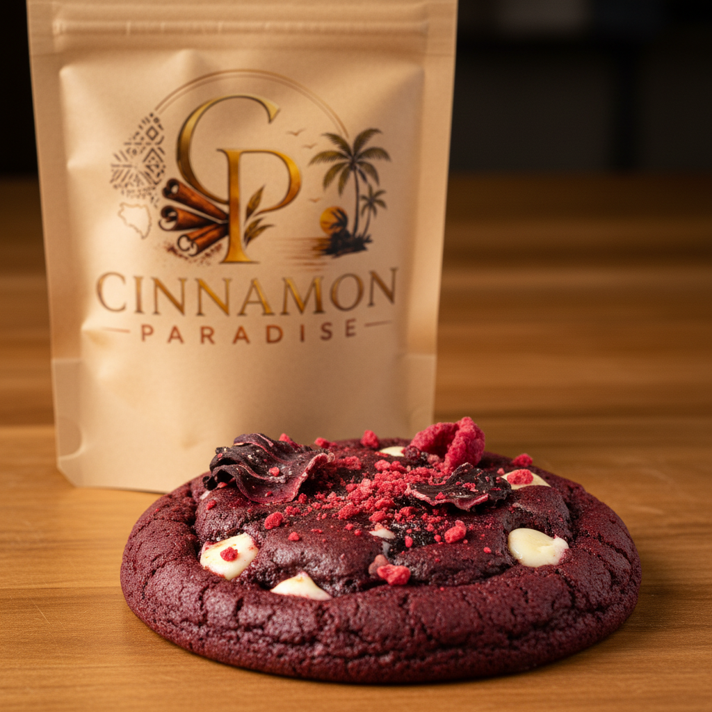 Cookie Hibiscus Framboises Séchées
