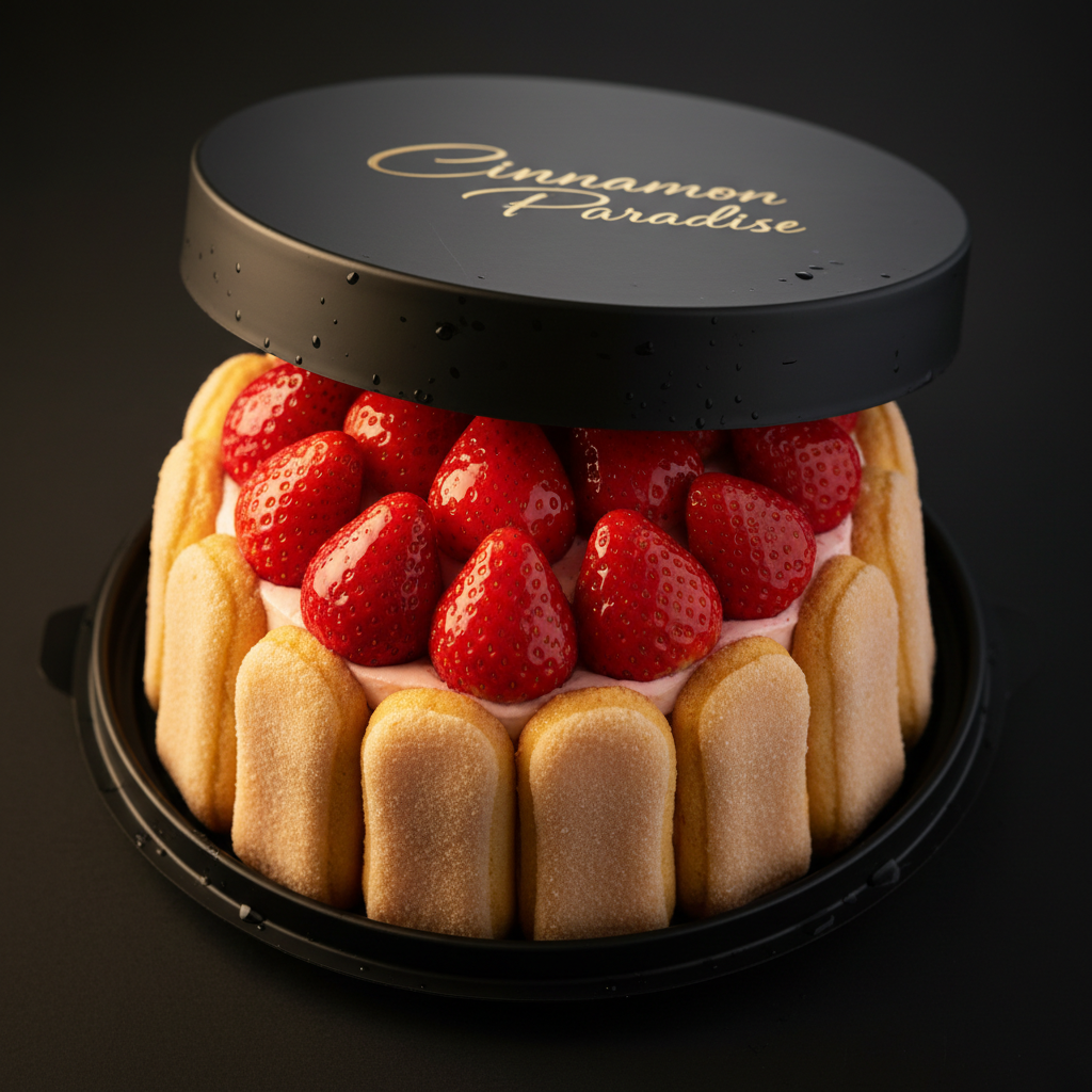 Charlotte aux Fraises - Cinnamon Paradise
