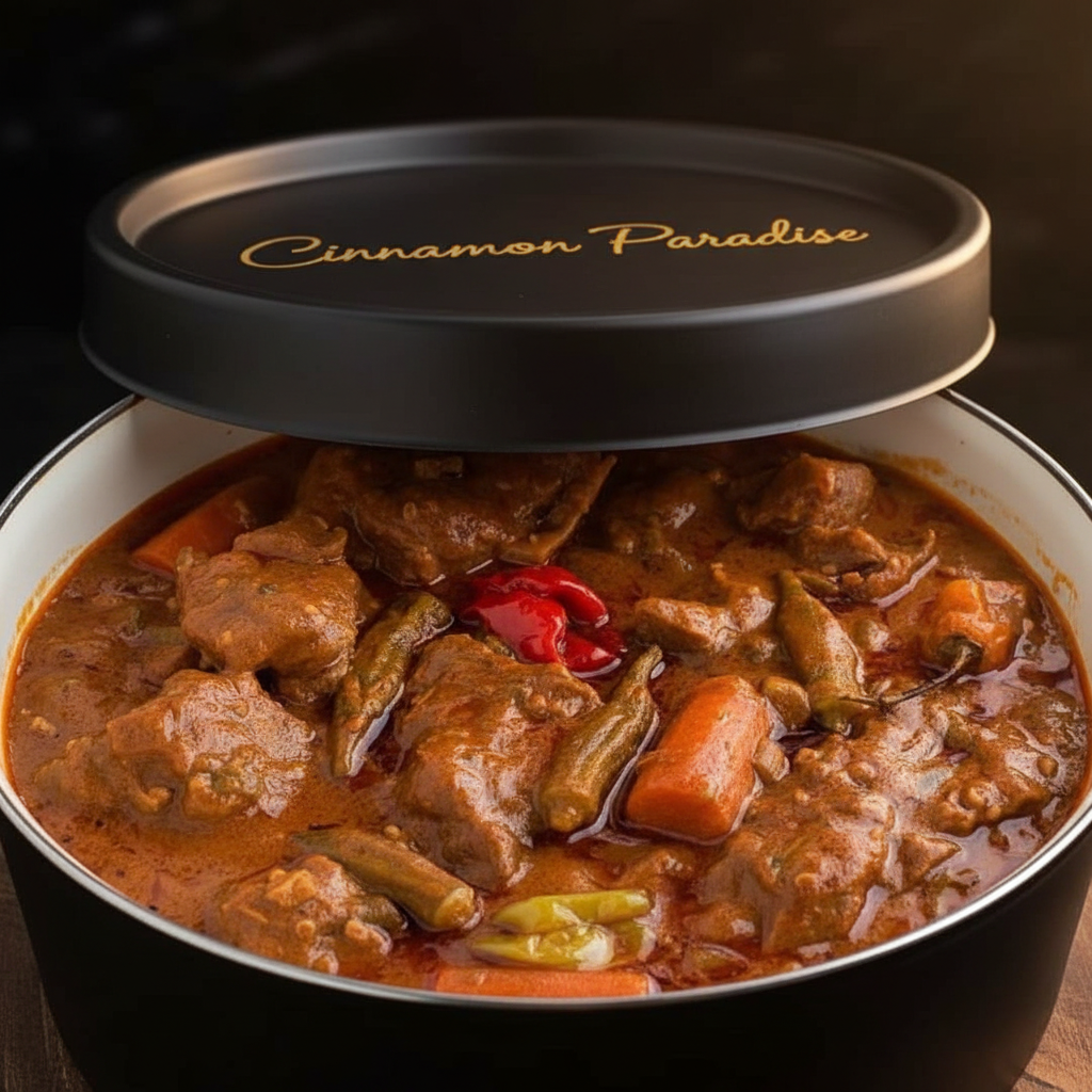 Mafé sauce arachide - Cinnamon Paradise
